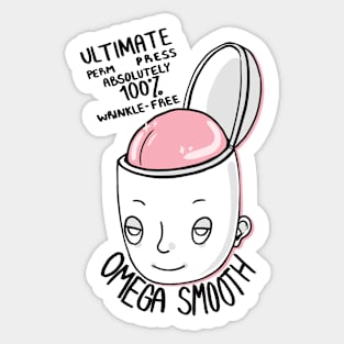 Omega Smooth Sticker